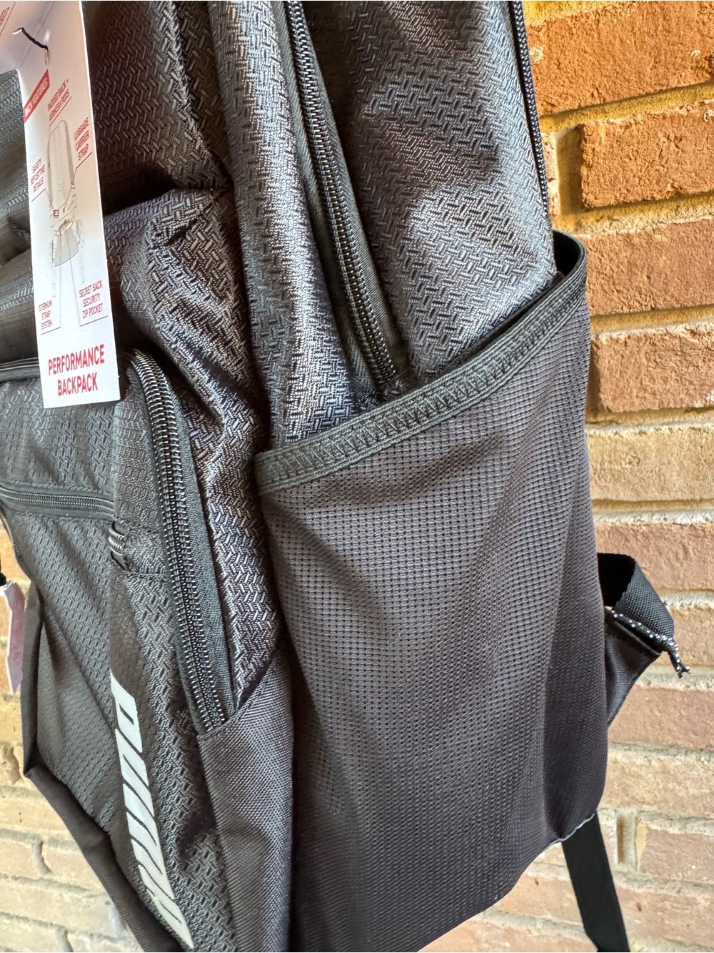 PUMA Backpack with Laptop Sleeve Inforced Base Black One Size - Picture 7 of 15